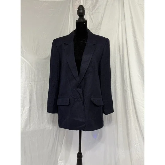 Worthington Blazer Womens 12 Long Sleeve Rayon Business Casual Ladies - Picture 1 of 14